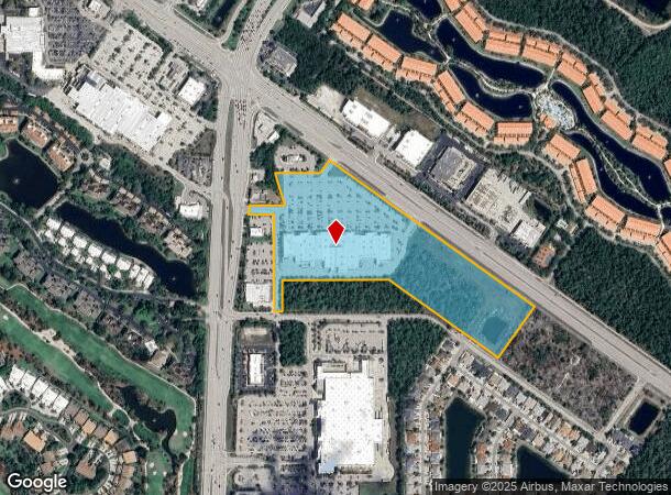 13088 Tamiami Trl E, Naples, FL Parcel Map
