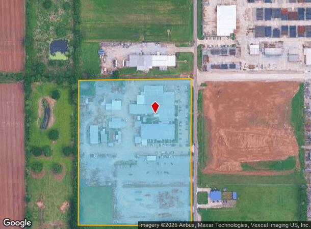 1610 N Saint Etienne Rd, Broussard, LA Parcel Map