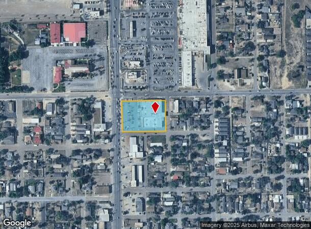  811 N Texas Blvd, Weslaco, TX Parcel Map