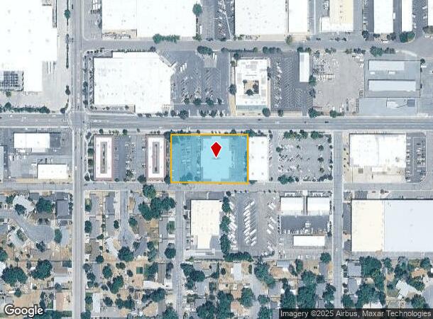 727 Fairview Dr, Carson City, NV Parcel Map