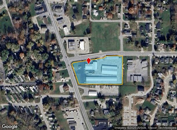  1223 S Bloomington St, Greencastle, IN Parcel Map