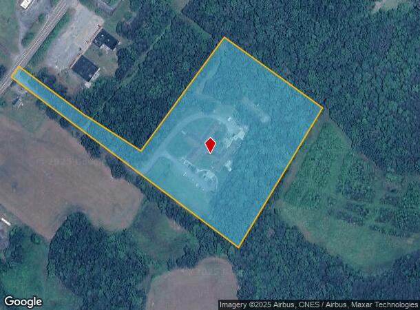 4238 James Madison Hwy, Fork Union, VA Parcel Map