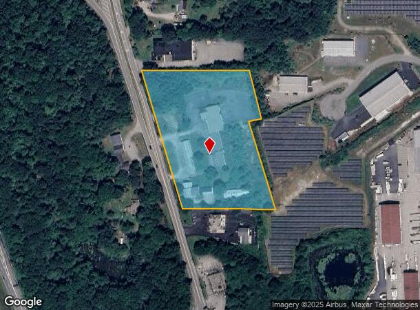  442 Quaker Hwy, Uxbridge, MA Parcel Map