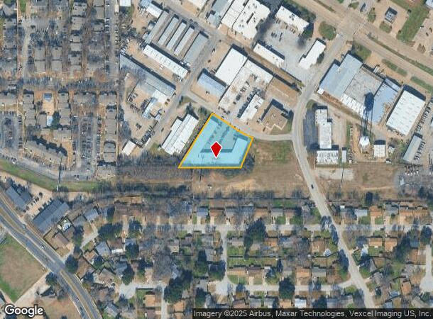  3620 Graves Blvd, Pantego, TX Parcel Map