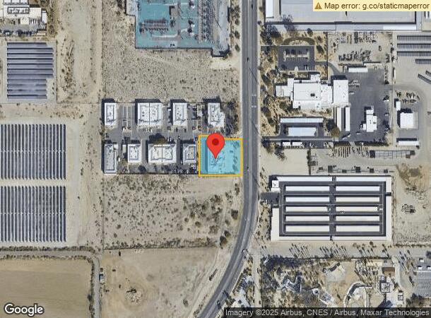  1247 S Gene Autry Trl, Palm Springs, CA Parcel Map