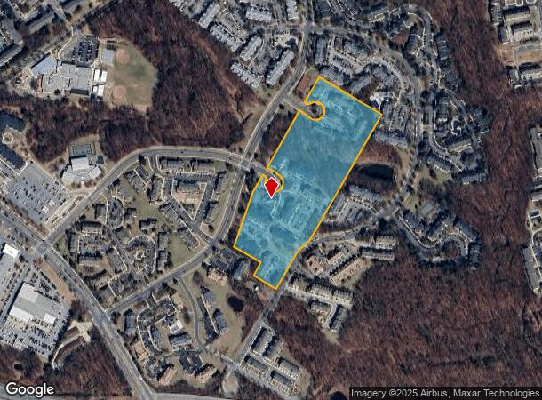  3411 Gateshead Manor Way, Silver Spring, MD Parcel Map