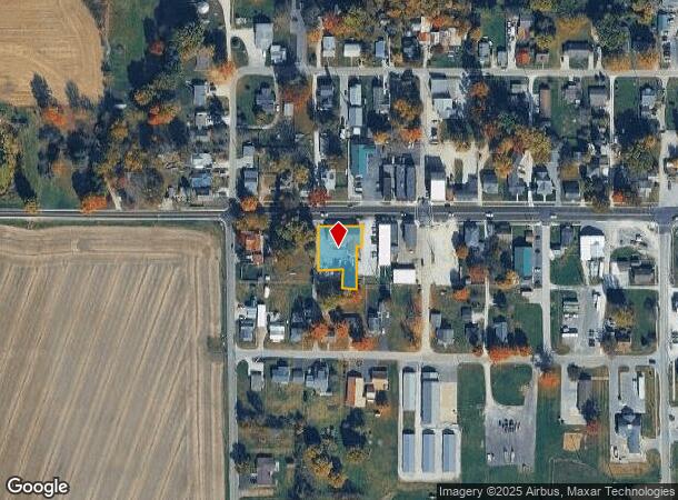  253 W Main St, Monrovia, IN Parcel Map