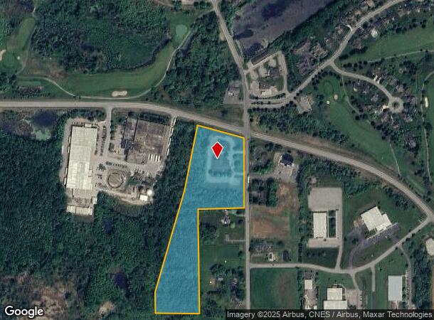  3259 Canandaigua Rd, Macedon, NY Parcel Map