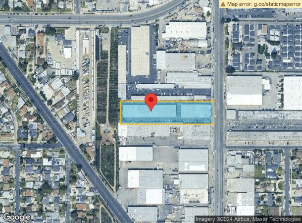  8217 Lankershim Blvd, North Hollywood, CA Parcel Map