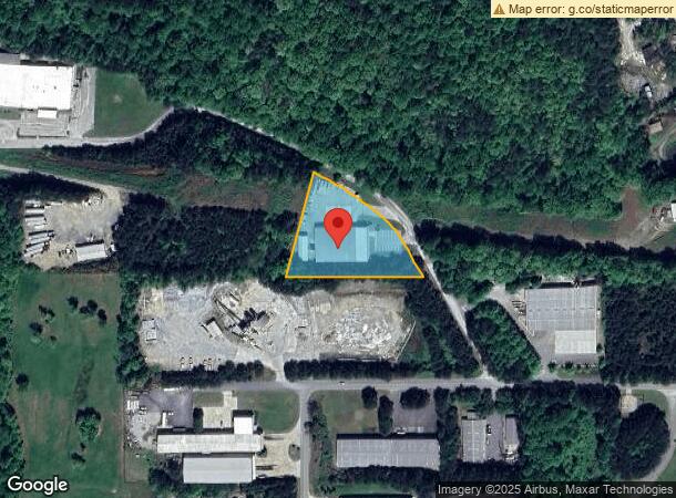  91 W Hightower Dr, Dawsonville, GA Parcel Map