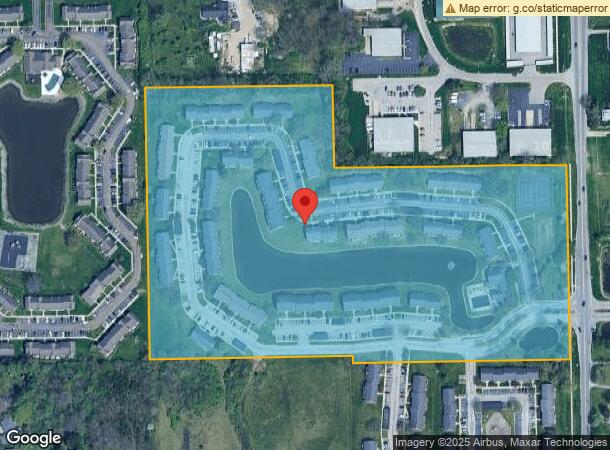  2800 N Mitthoeffer Rd, Indianapolis, IN Parcel Map