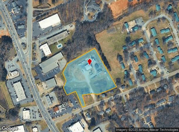 105 Beltline Rd, Gaffney, SC Parcel Map