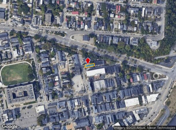  1320 Pendleton St, Cincinnati, OH Parcel Map