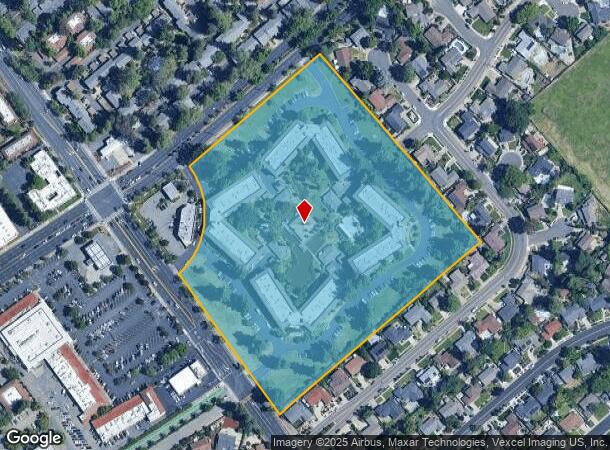 780 Oak Grove Rd, Concord, CA Parcel Map