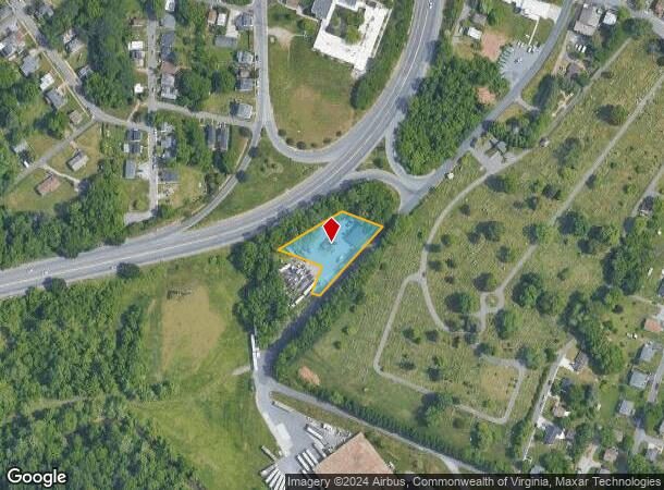  901 Robins Rd, Lynchburg, VA Parcel Map