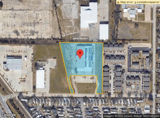  203 W Overly Dr, Lake Dallas, TX Parcel Map