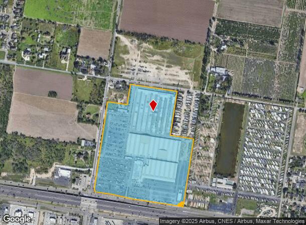 1602 W Expressway 83, Alamo, TX Parcel Map