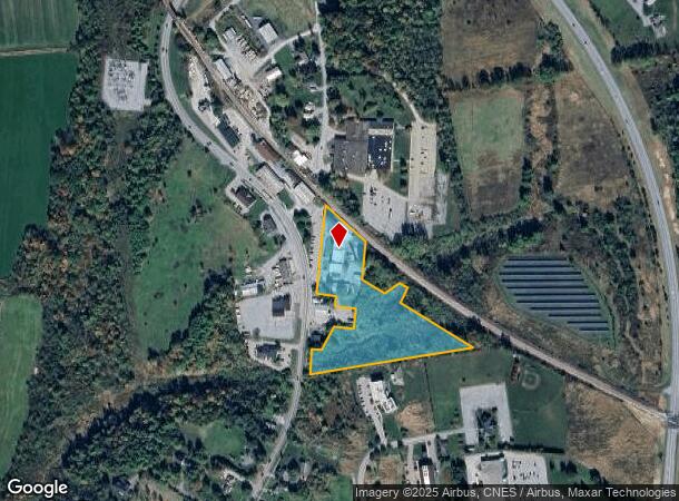 11 Main St, Vergennes, VT Parcel Map