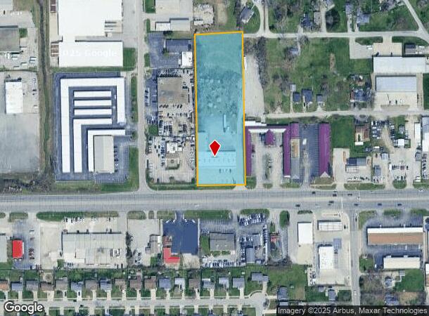 1010 W Coliseum Blvd, Fort Wayne, IN Parcel Map