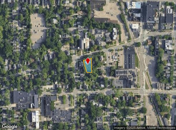  417 W Liberty St, Ann Arbor, MI Parcel Map