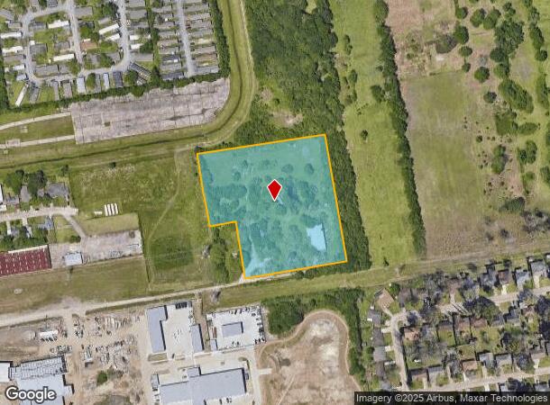  427 Proctor Rd, Baytown, TX Parcel Map