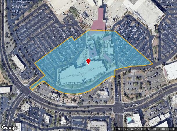  3159 W Chandler Blvd, Chandler, AZ Parcel Map