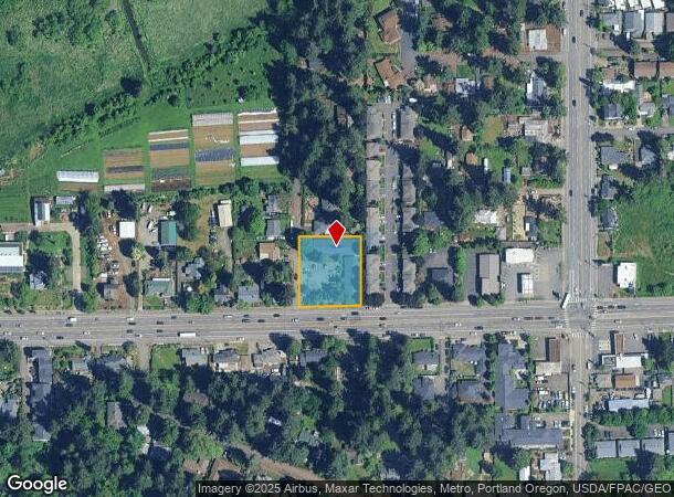  12021 Se Foster Rd, Portland, OR Parcel Map