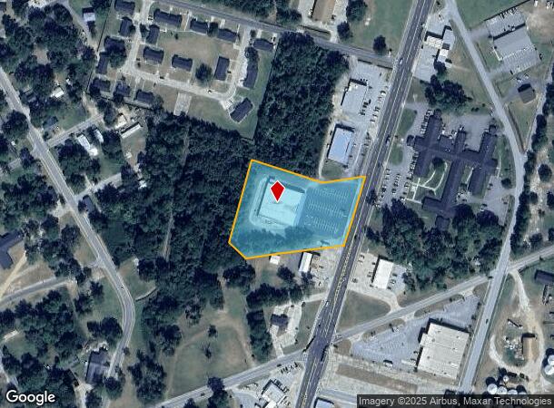 726 N Veterans Blvd, Glennville, GA Parcel Map