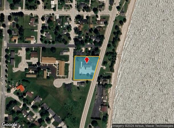  1421 Lake St, Algoma, WI Parcel Map