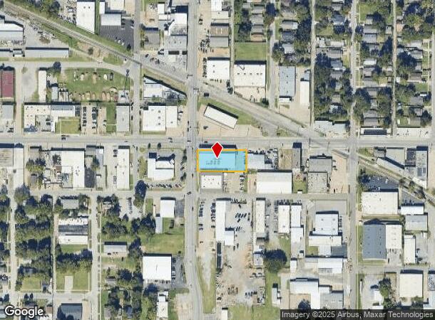 1702 E 6Th St, Tulsa, OK Parcel Map