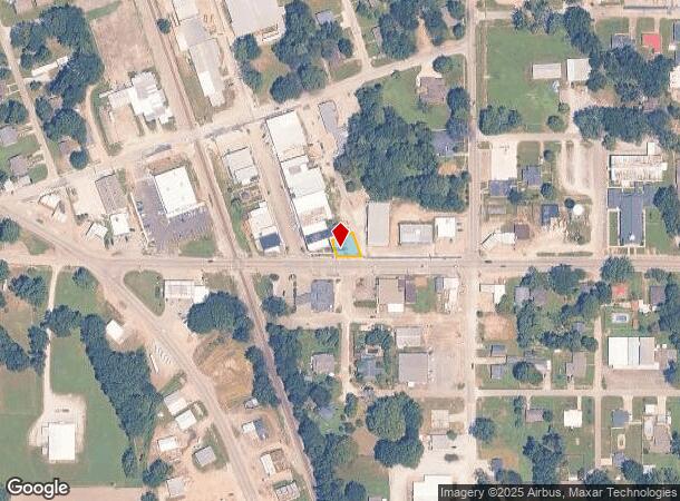 222 Main St, Nettleton, MS Parcel Map