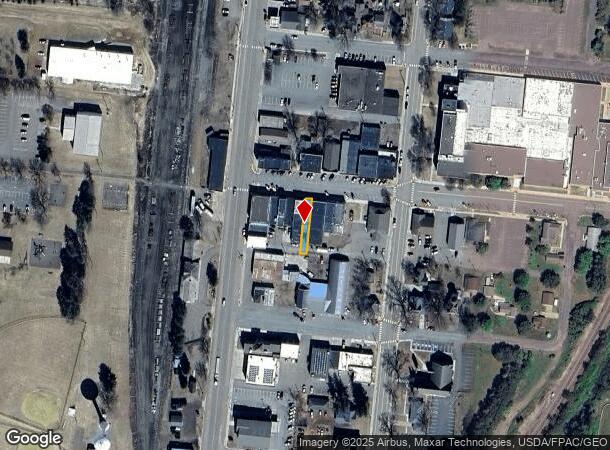  110 Main St E, Hinckley, MN Parcel Map