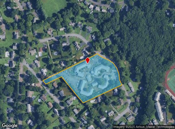 165 Warde Ter, Fairfield, CT Parcel Map