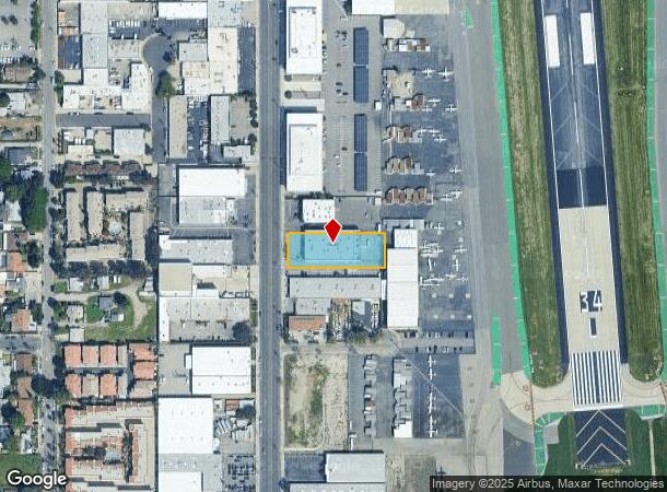  7030 Hayvenhurst Ave, Van Nuys, CA Parcel Map