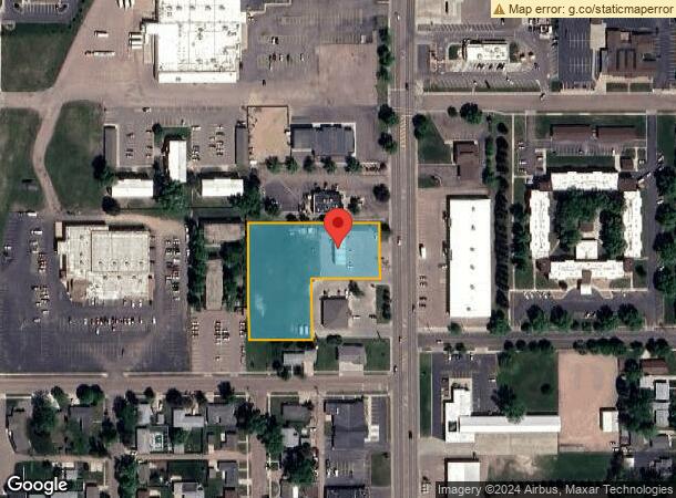  1609 N Main St, Mitchell, SD Parcel Map