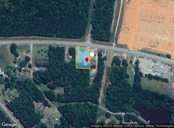 1605 W Main St, Laurens, SC Parcel Map