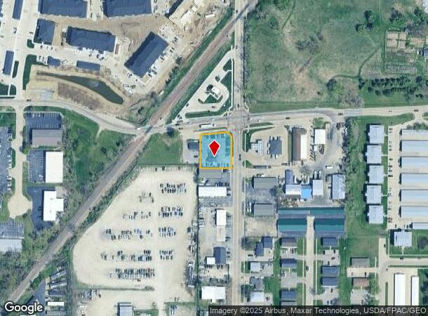 990 Robins Rd, Hiawatha, IA Parcel Map