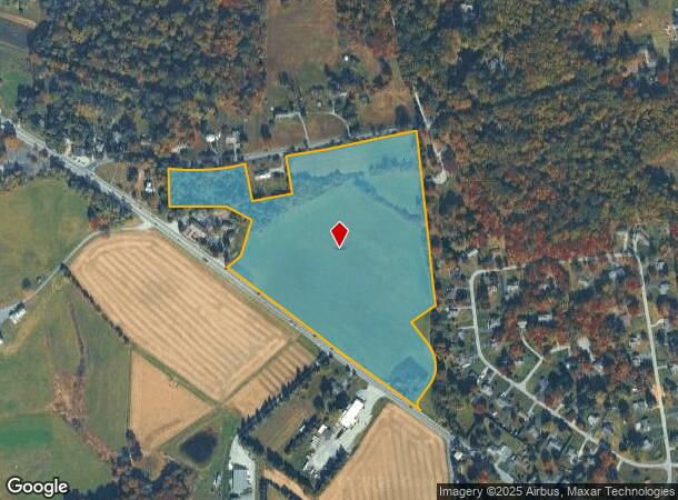 1639 Horseshoe Park, Glenmoore, PA Parcel Map