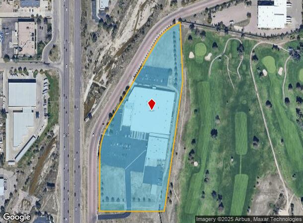 2121 Waynoka Rd, Colorado Springs, CO Parcel Map