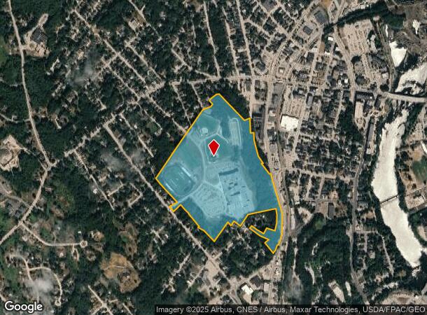 77 Harris St, Auburn, ME Parcel Map