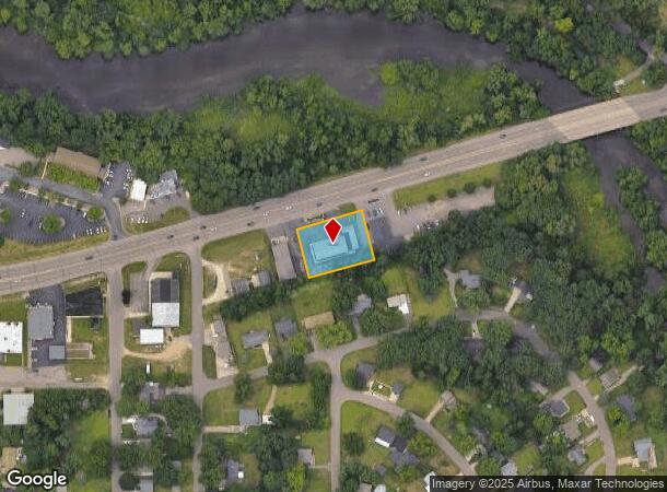  842 Columbia Ave E, Battle Creek, MI Parcel Map