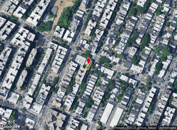  288 E 169Th St, Bronx, NY Parcel Map