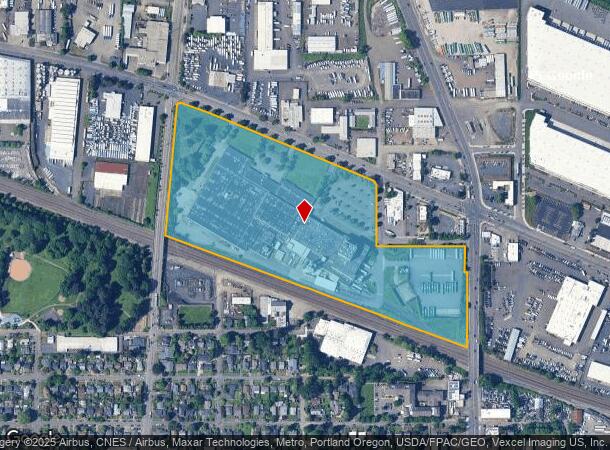 100 Ne Columbia Blvd, Portland, OR Parcel Map