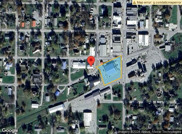  302 S Broadway St, Jamesport, MO Parcel Map