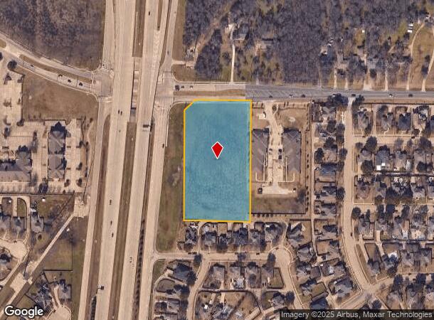  4902 Miller Rd, Rowlett, TX Parcel Map