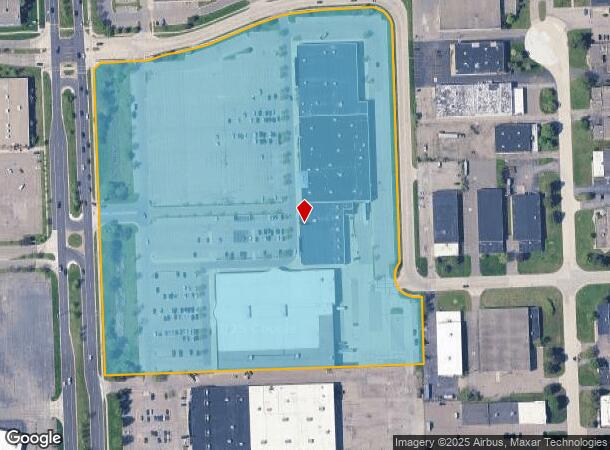 500 John R Rd, Troy, MI Parcel Map