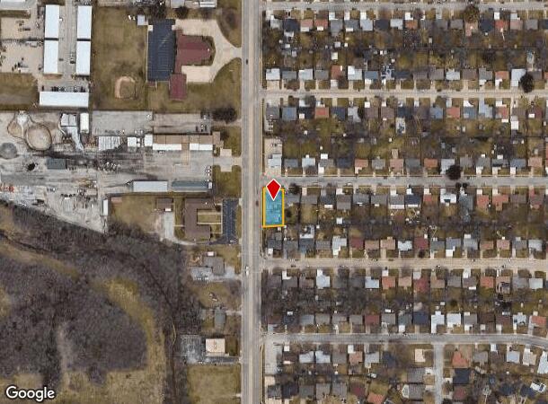 1600 Tyson St, Blue Mound, TX Parcel Map