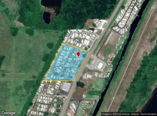 8761 Highway 78 W, Okeechobee, FL Parcel Map