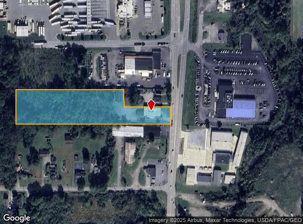 2644 N Main St, Hubbard, OH Parcel Map