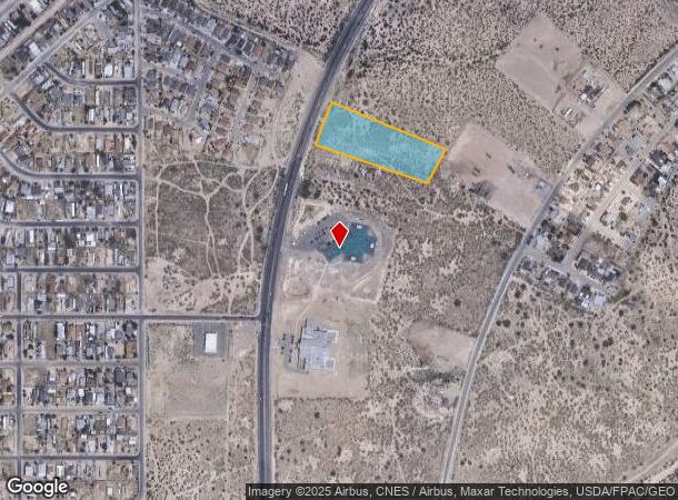  1740 Horizon Blvd, El Paso, TX Parcel Map